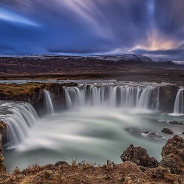 Goðafoss, South side view, Iceland