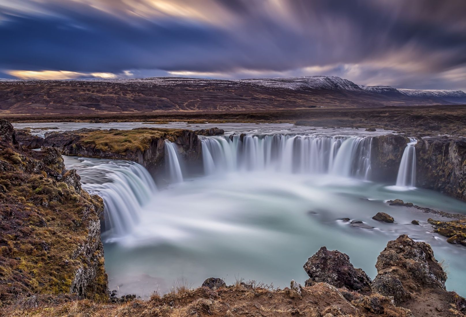 Goðafoss, South side view, Iceland