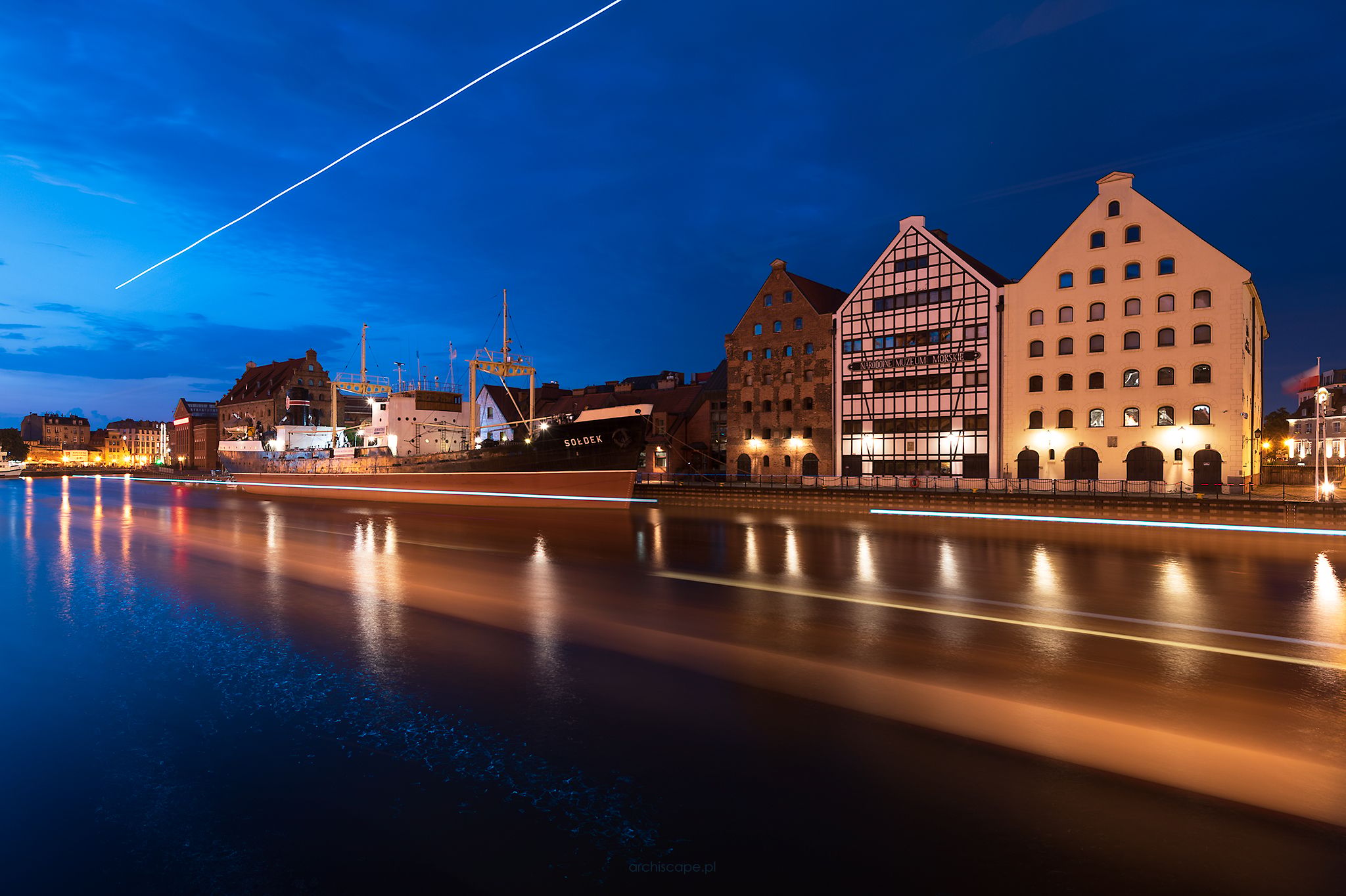 Harbour of Gdansk, Poland