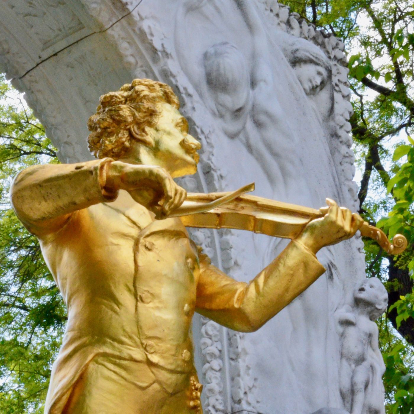 Johann Strauss Monument Vienna, Austria