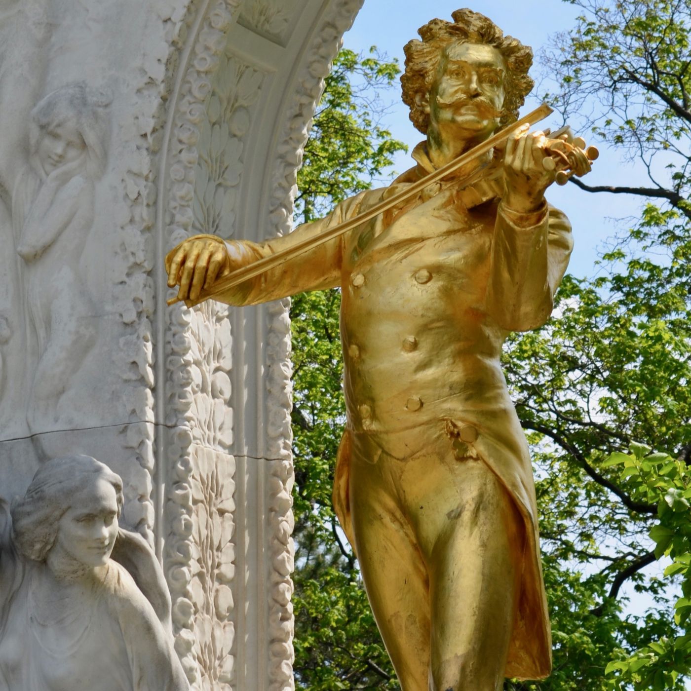 Johann Strauss Monument Vienna, Austria