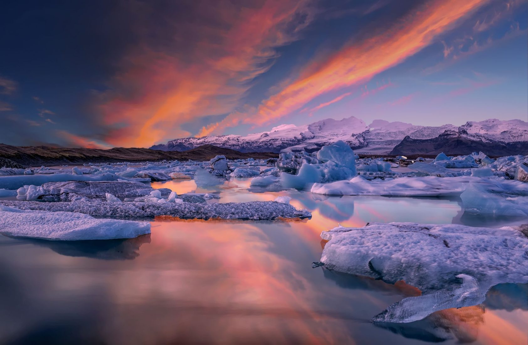 Jokulsarlon Glacier Lagoon, Iceland