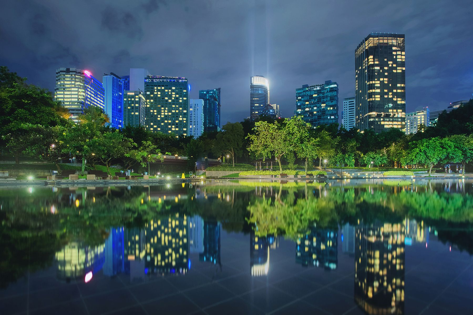 Kuala Lumpur City Centre Park (KLCC Park), Malaysia, Malaysia