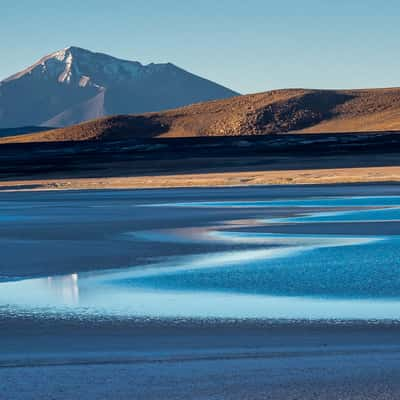 Laguna Charcota sunset, Bolivia