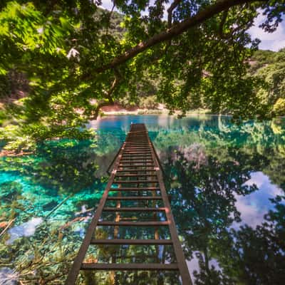 Lake of Louros springs - Vouliasta, Ioannina, Epirus, Greece, Greece