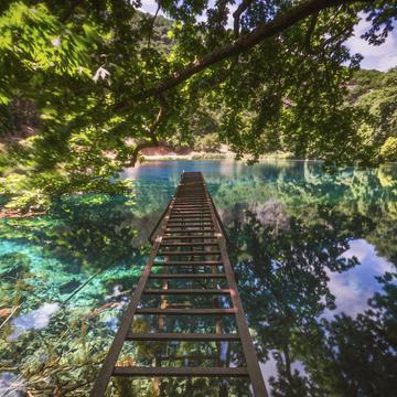 Lake of Louros springs - Vouliasta, Ioannina, Epirus, Greece, Greece