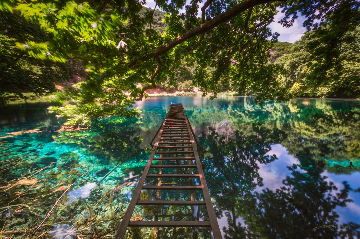 Lake of Louros springs - Vouliasta, Ioannina, Epirus, Greece, Greece