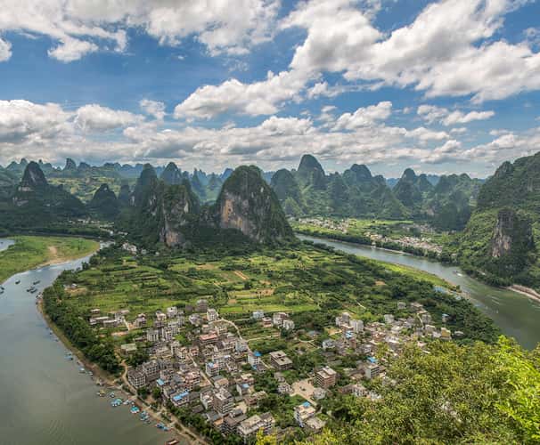 laozhaishan or laozhai hill xingping