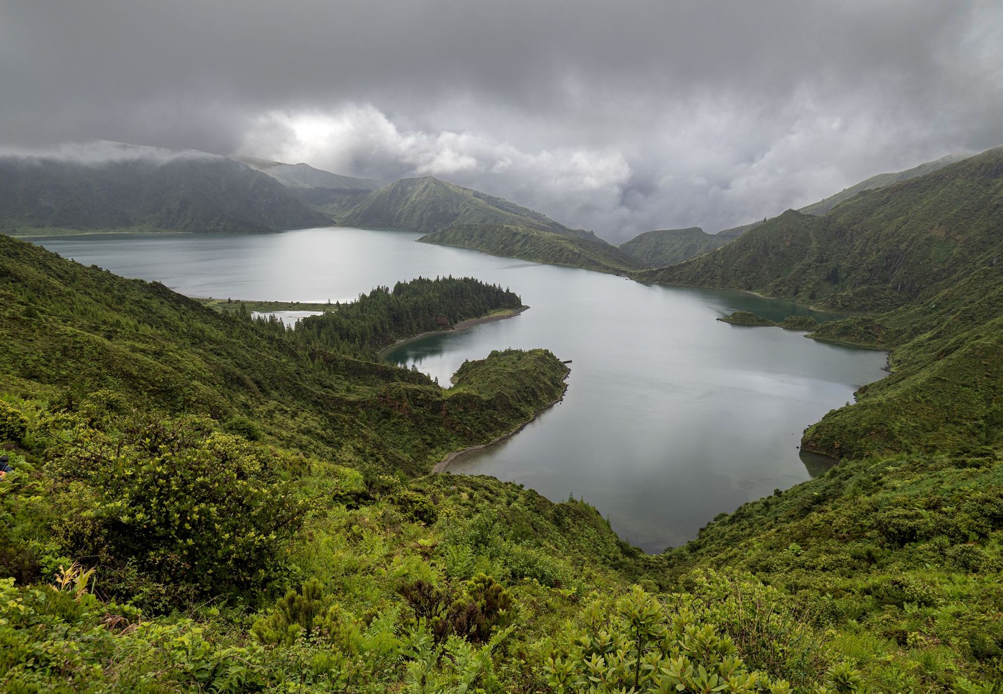 Lagoa do Fogo, Sao Miguel, Azores, Portugal