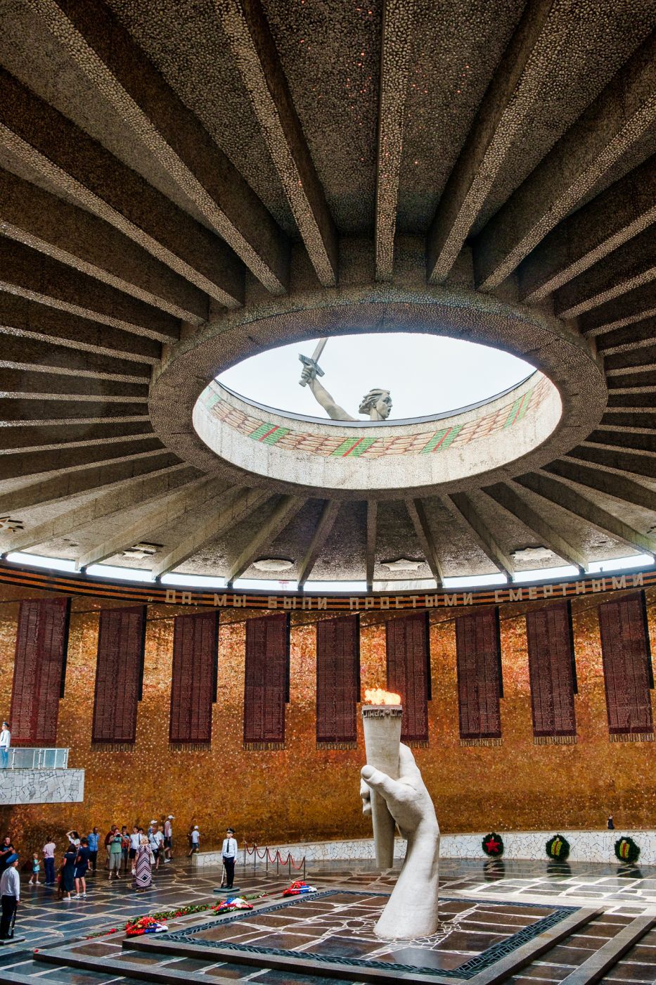 Mamayev Kurgan - Eternal Flame, Russian Federation