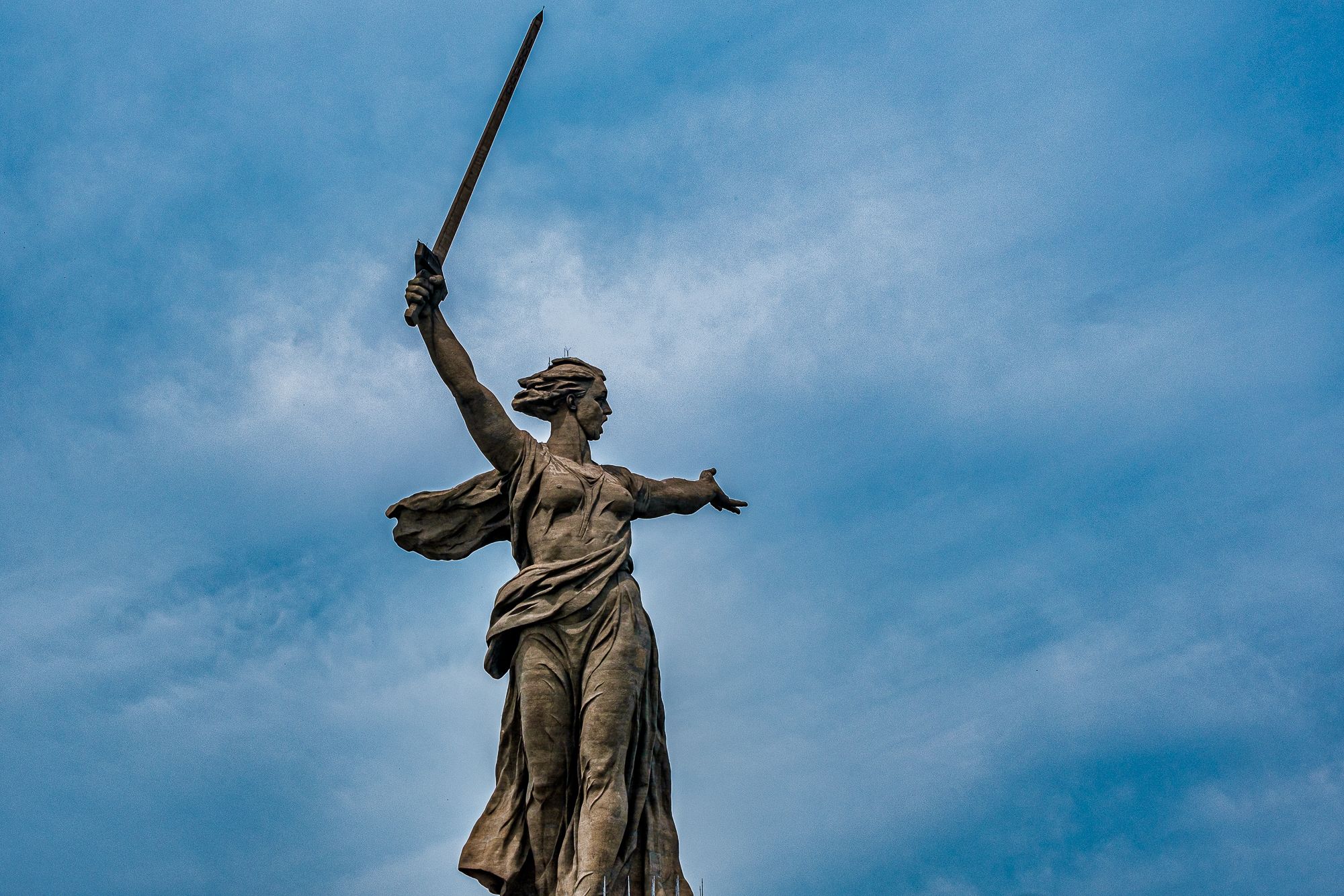 Mamayev Kurgan - Rodina Mat - Motherland calls, Russian Federation