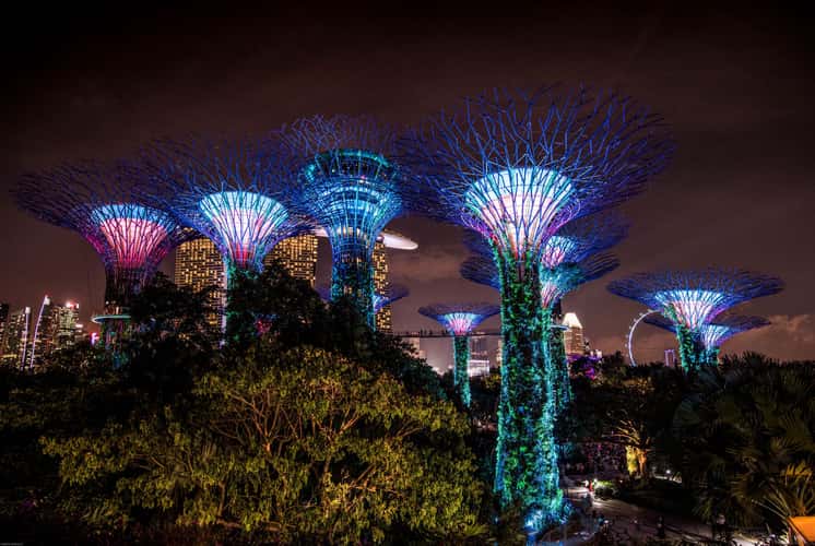 Singapore Skyline (from Marina Barrage)