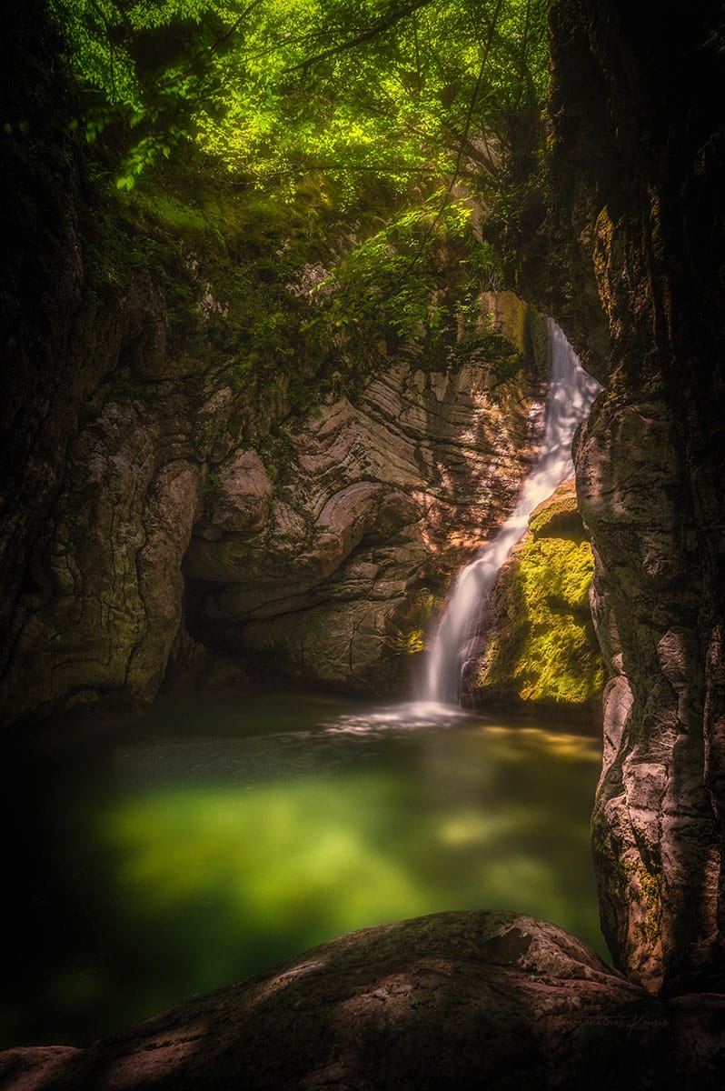 Mavri Spilia (Black Cave)  Prousos - Evrytania, Greece