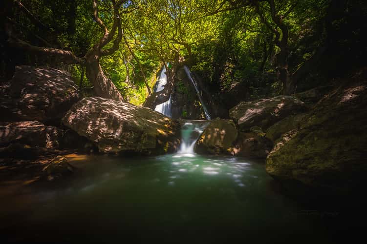 Mokistianos waterfall - Agrinio