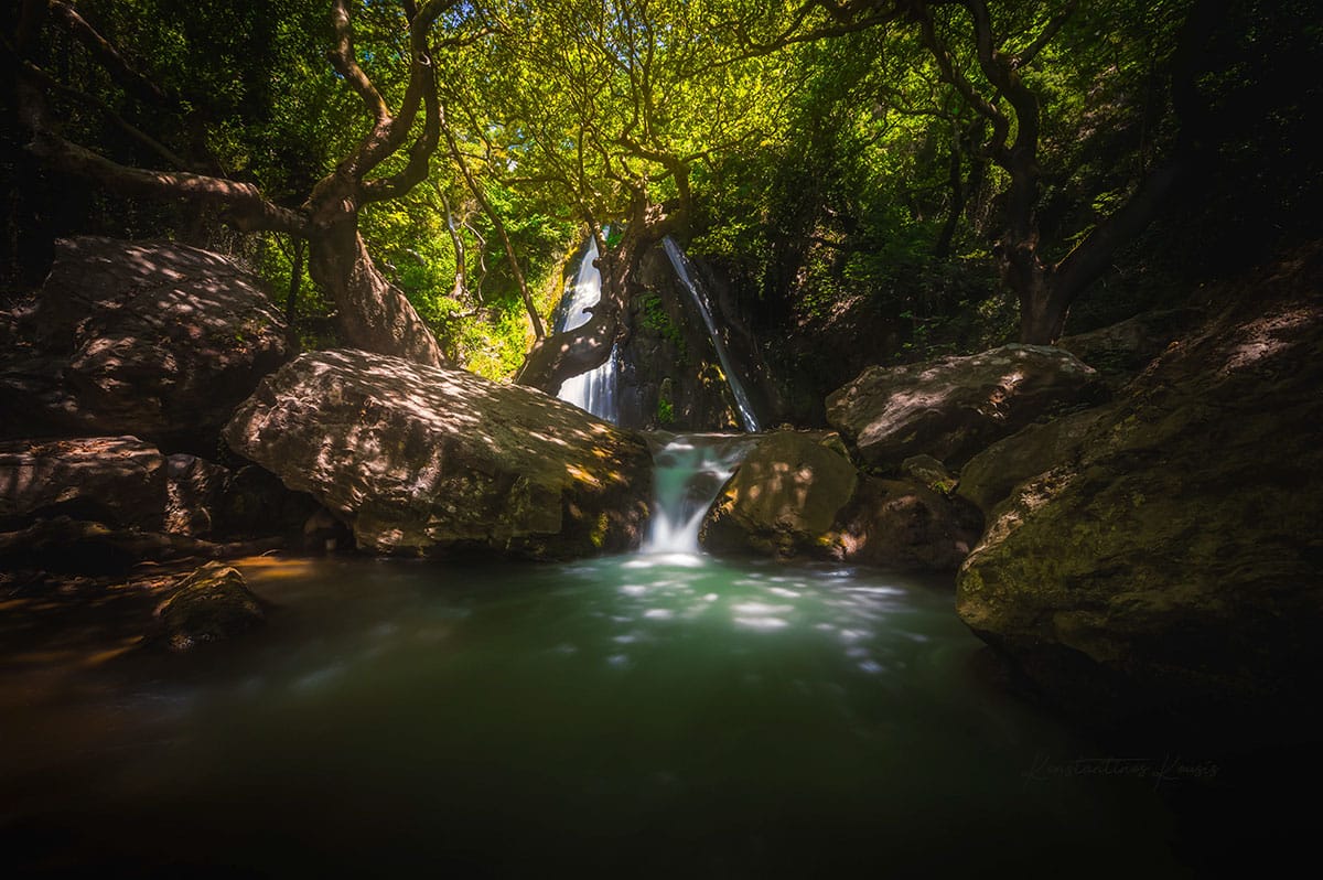Mokistianos waterfall - Agrinio, Greece
