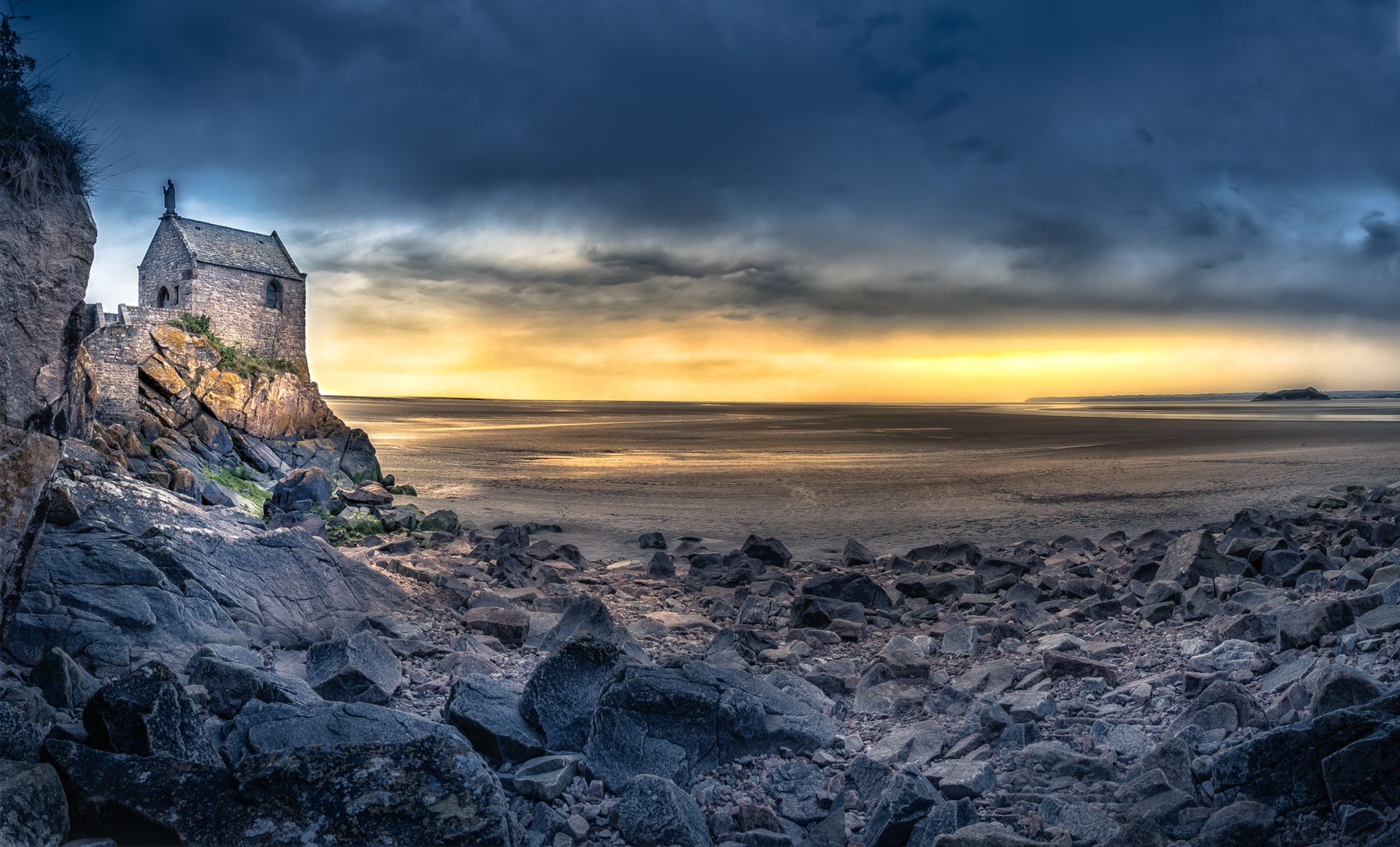 Mont Saint Michel, France