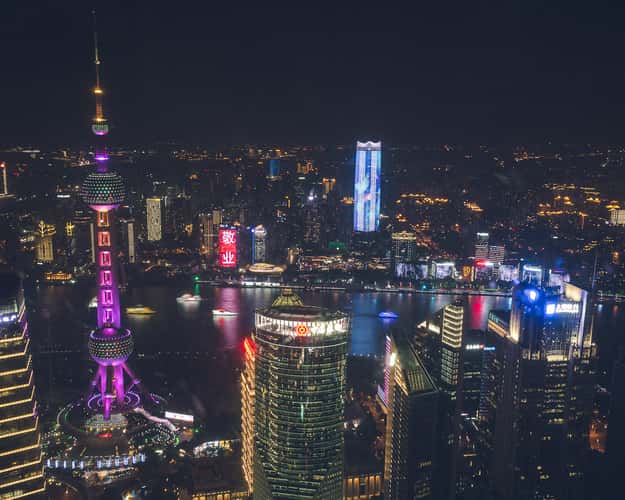 Observation deck of Jin Mao Tower