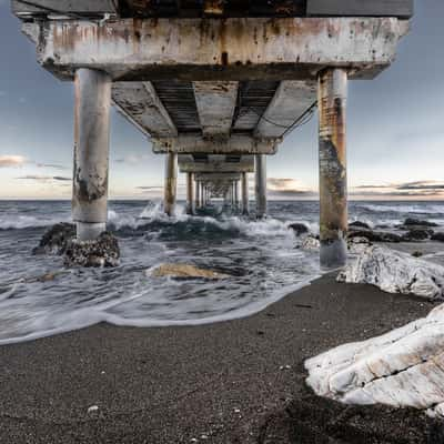 Old Pier, Marbella, Spain