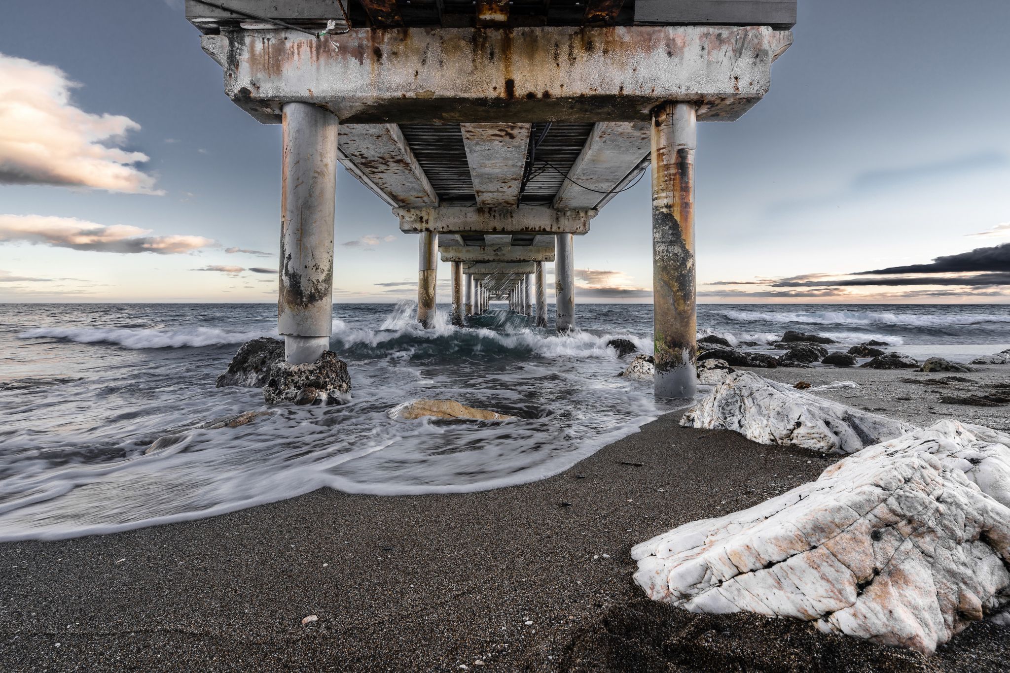 Old Pier, Marbella, Spain