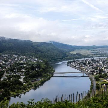 Overlooking the Mosel River, Germany