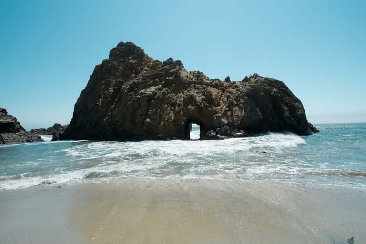 Pfeiffer Beach Sea Cave