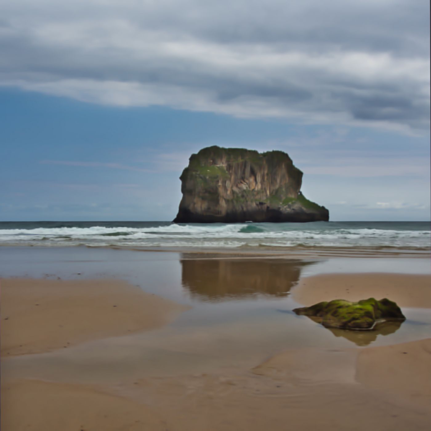 Playa de Ballota, Spain