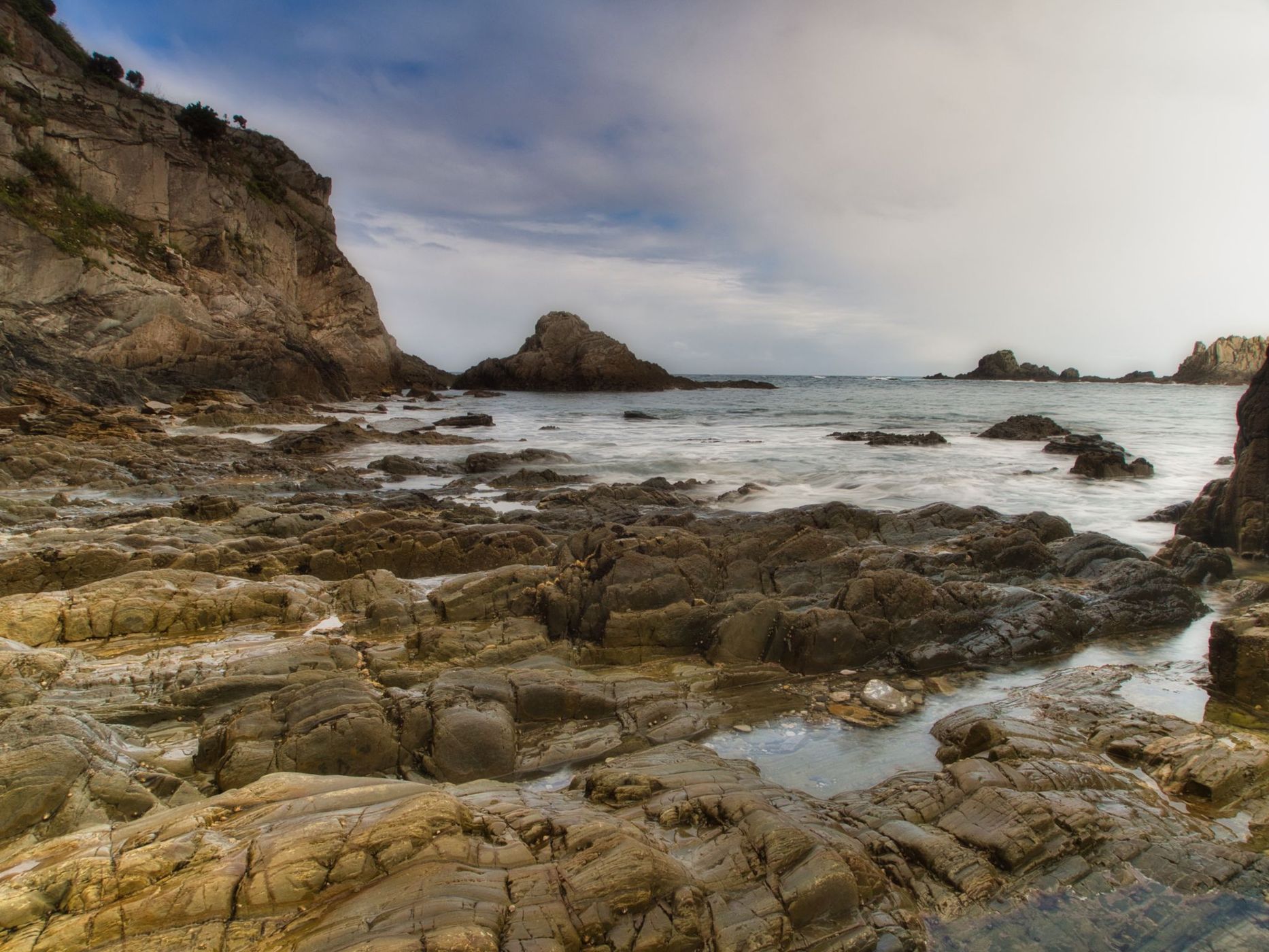 Playa de Gueirúa, Spain