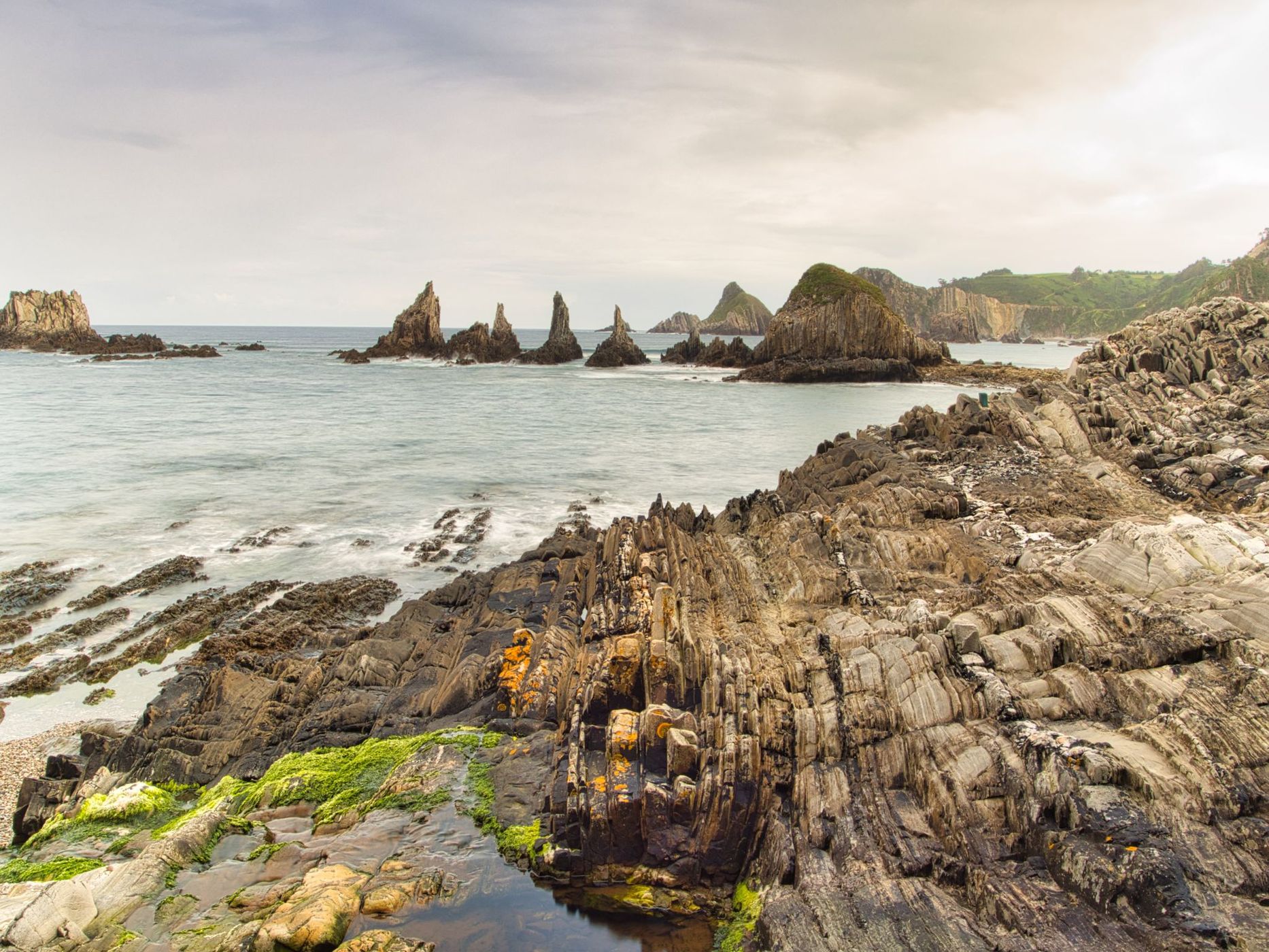 Playa de Gueirúa, Spain