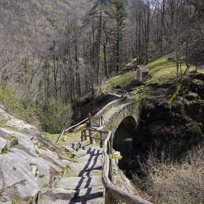 Ponte di Corippo, Switzerland