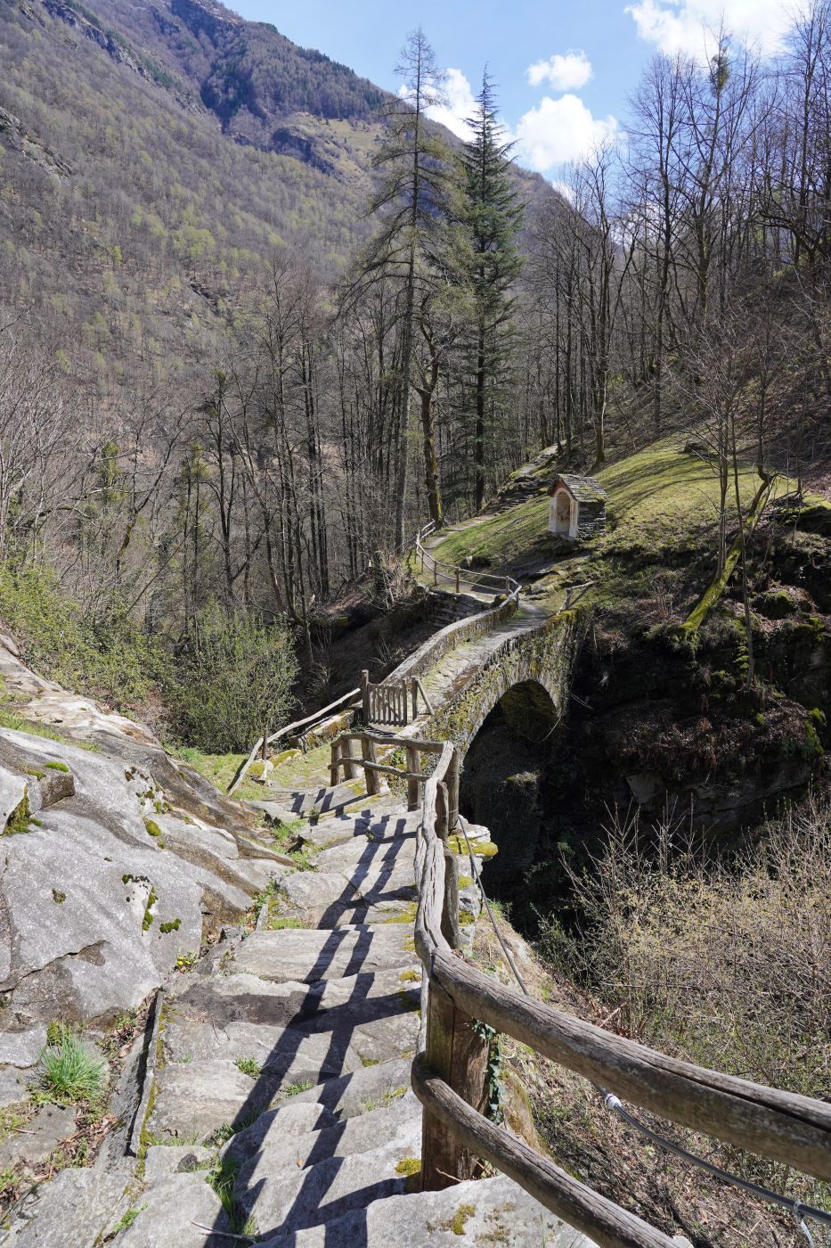 Ponte di Corippo, Switzerland