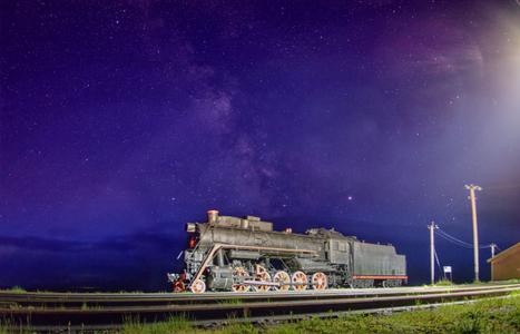 Port Baikal - Steam powered locomotive