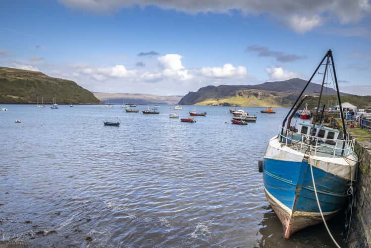 Habour of Portree, Scotland