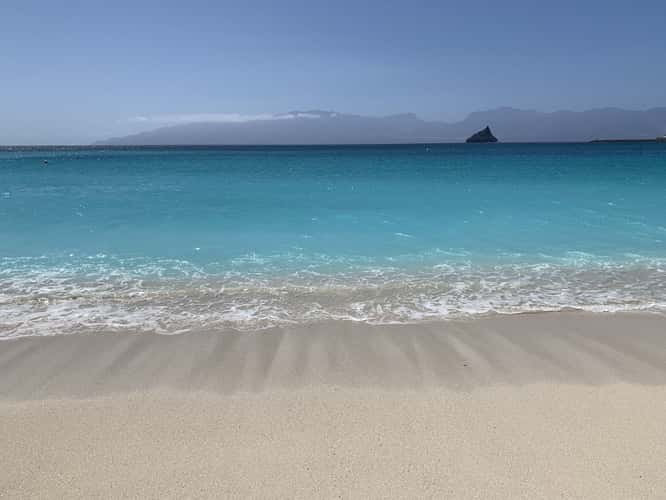 Praia da Lagihna, Mindelo