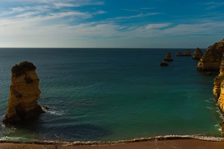 Praia Dona ANA , Top view