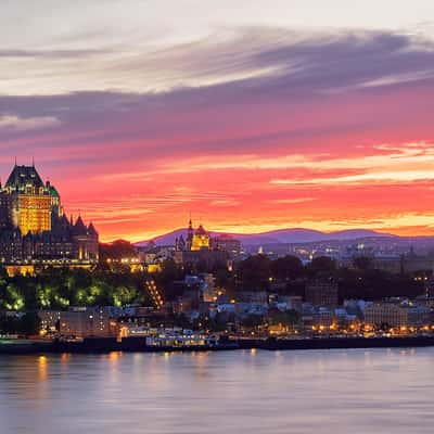 Quebec City (from Levis), Canada