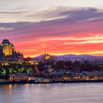 Quebec City (from Levis), Canada