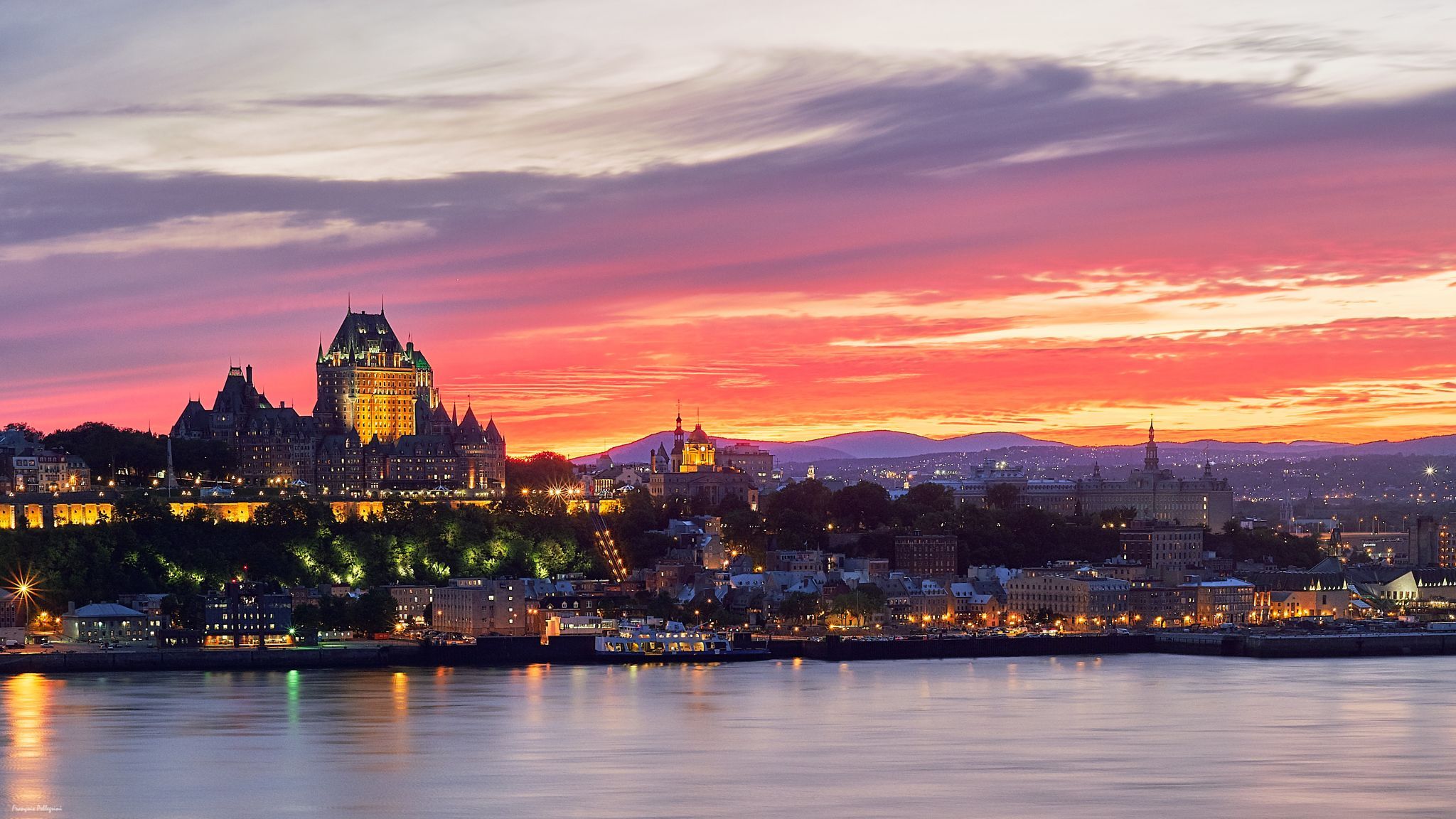 Quebec City (from Levis), Canada