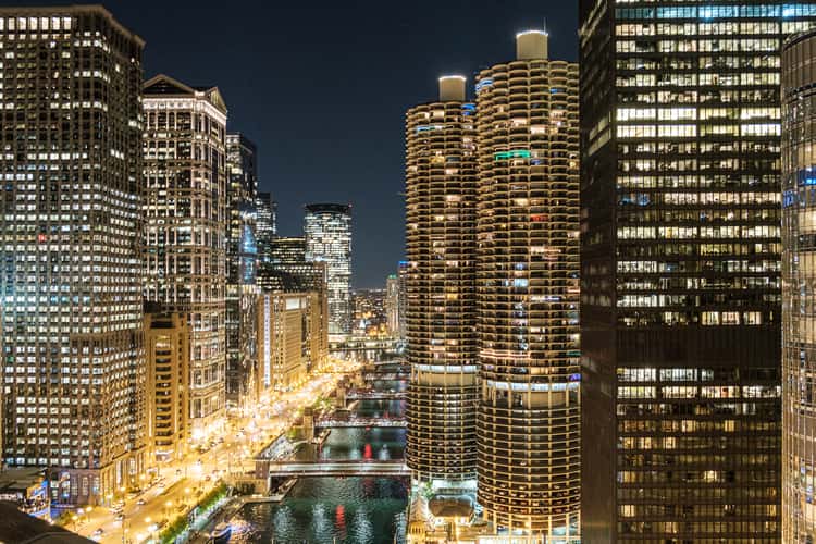 Rooftop of the London House Hotel, Chicago
