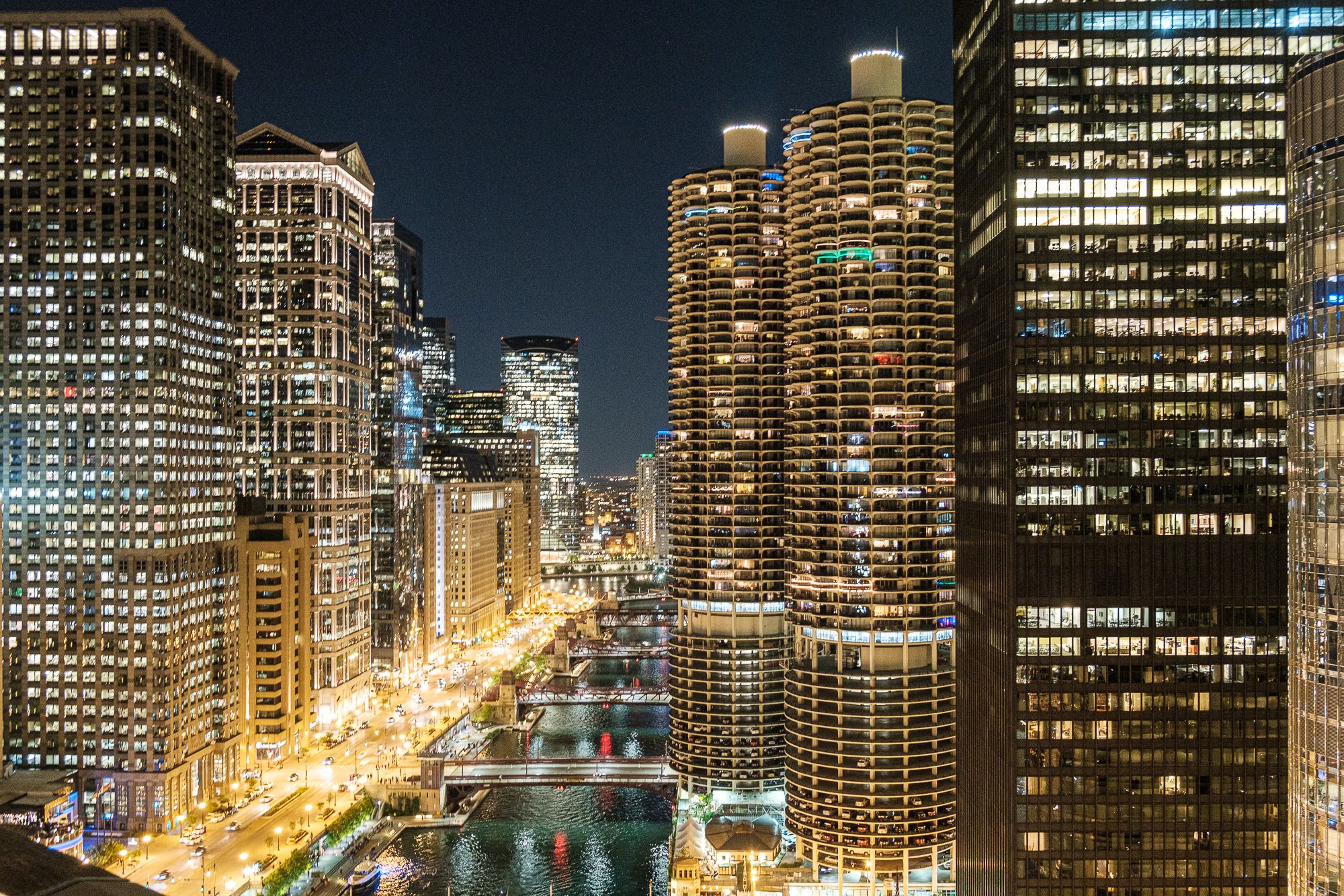 Rooftop of the London House Hotel, Chicago, USA