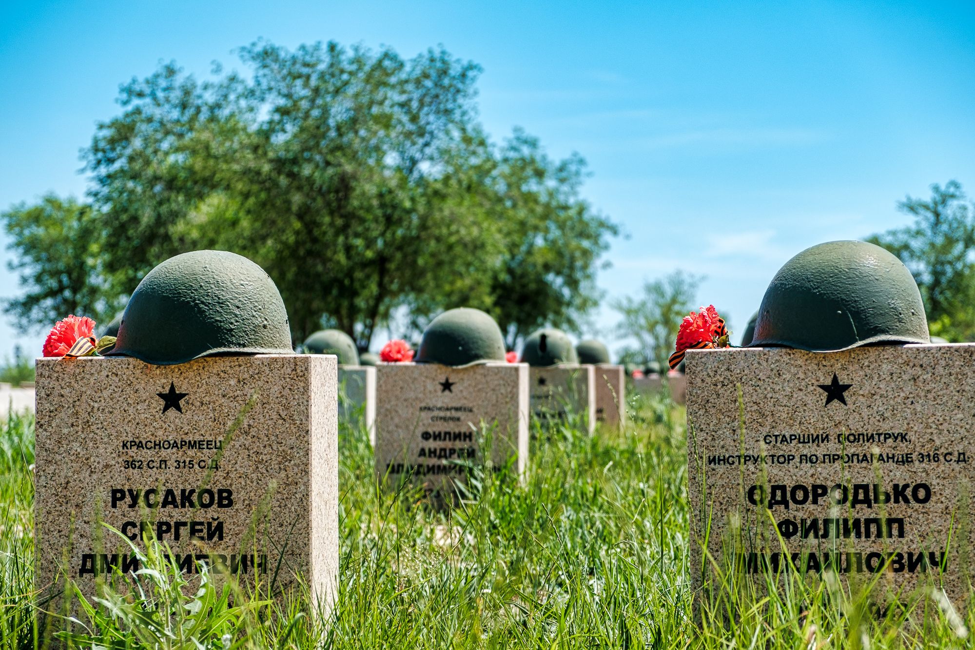 Russian war cemetery Rossoschka, Russian Federation