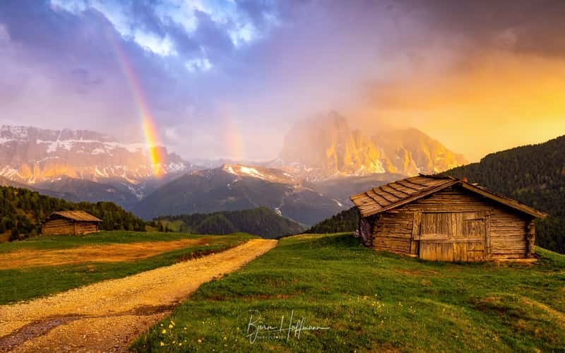 Seceda Cabin, Dolomites