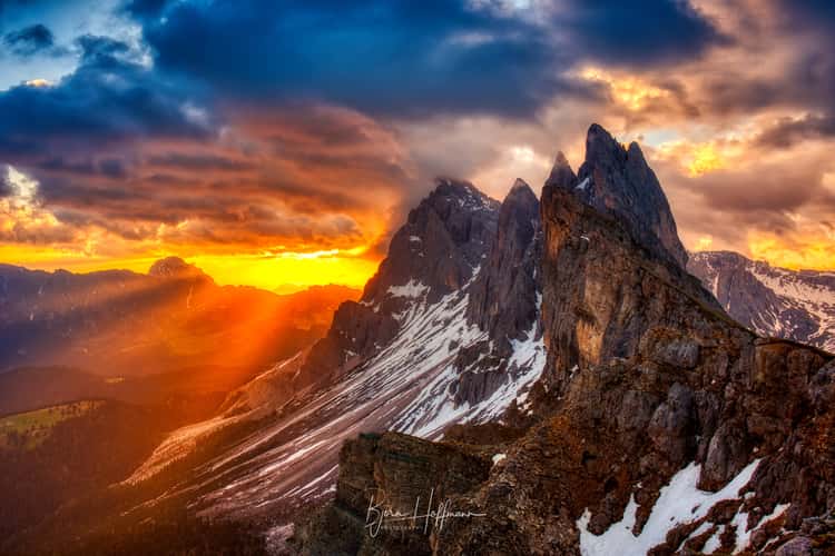 Seceda (close view), Dolomites