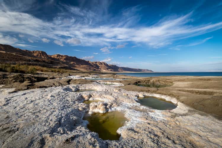 Sink Holes at the Dead Sea