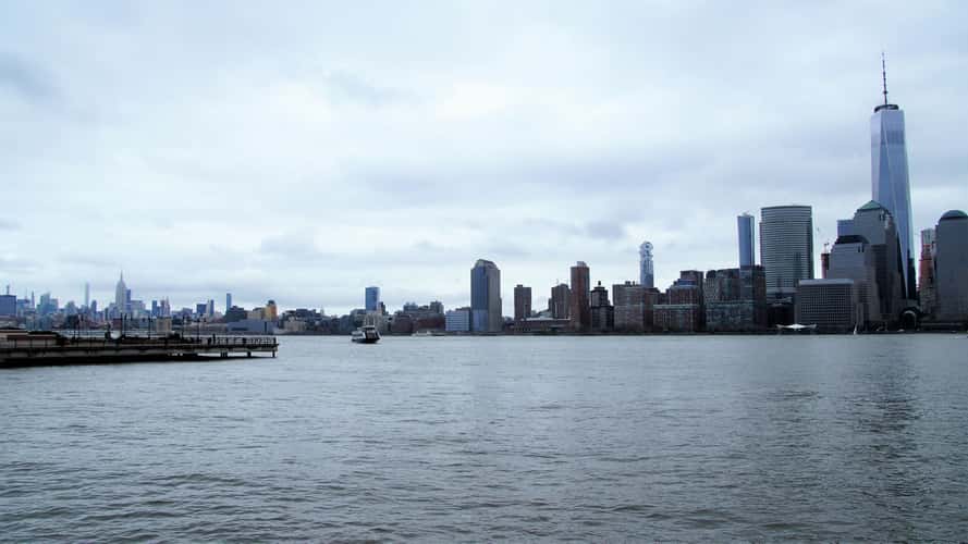 Skyline view from New Jersey