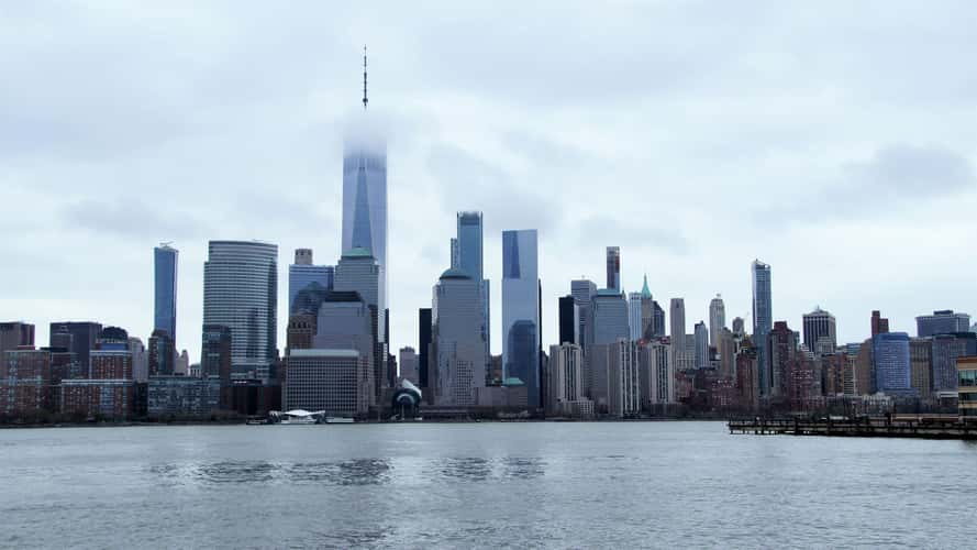 Skyline view from New Jersey