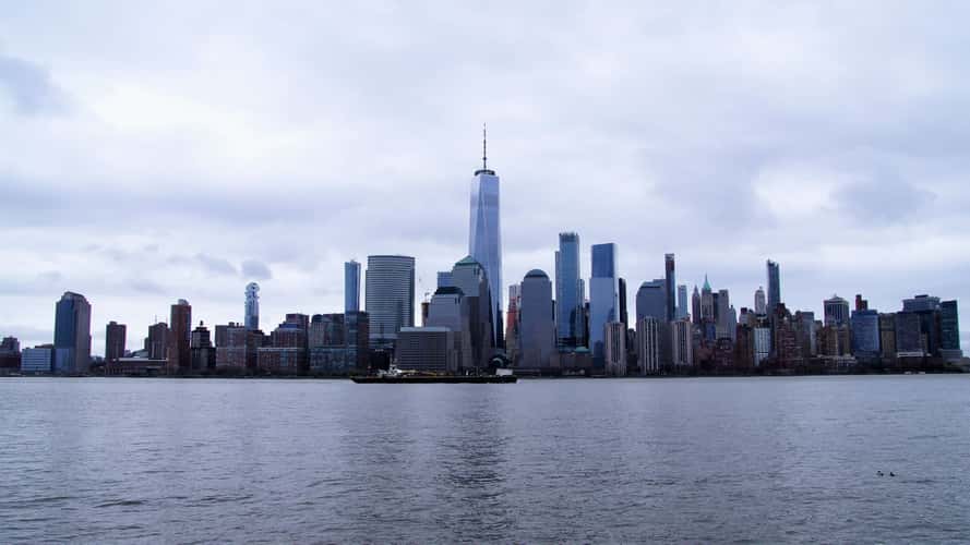 Skyline view from New Jersey