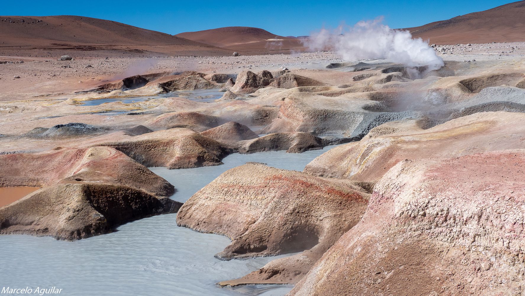 Sol de Mañana geysers, Bolivia