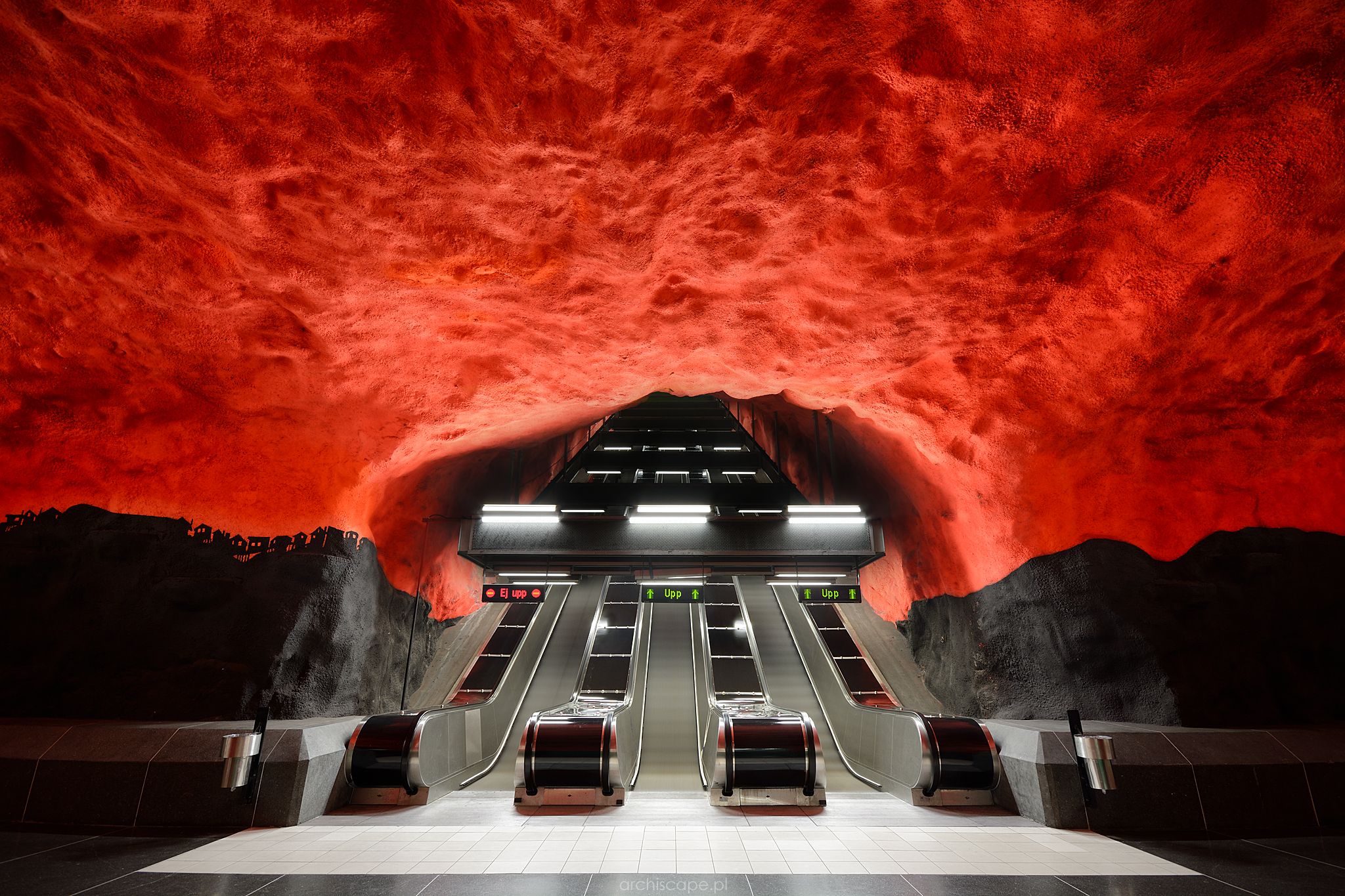 Solna Centrum (Metro), Stockholm, Sweden
