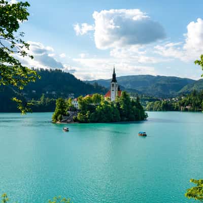 South Side Lake Bled, Slovenia