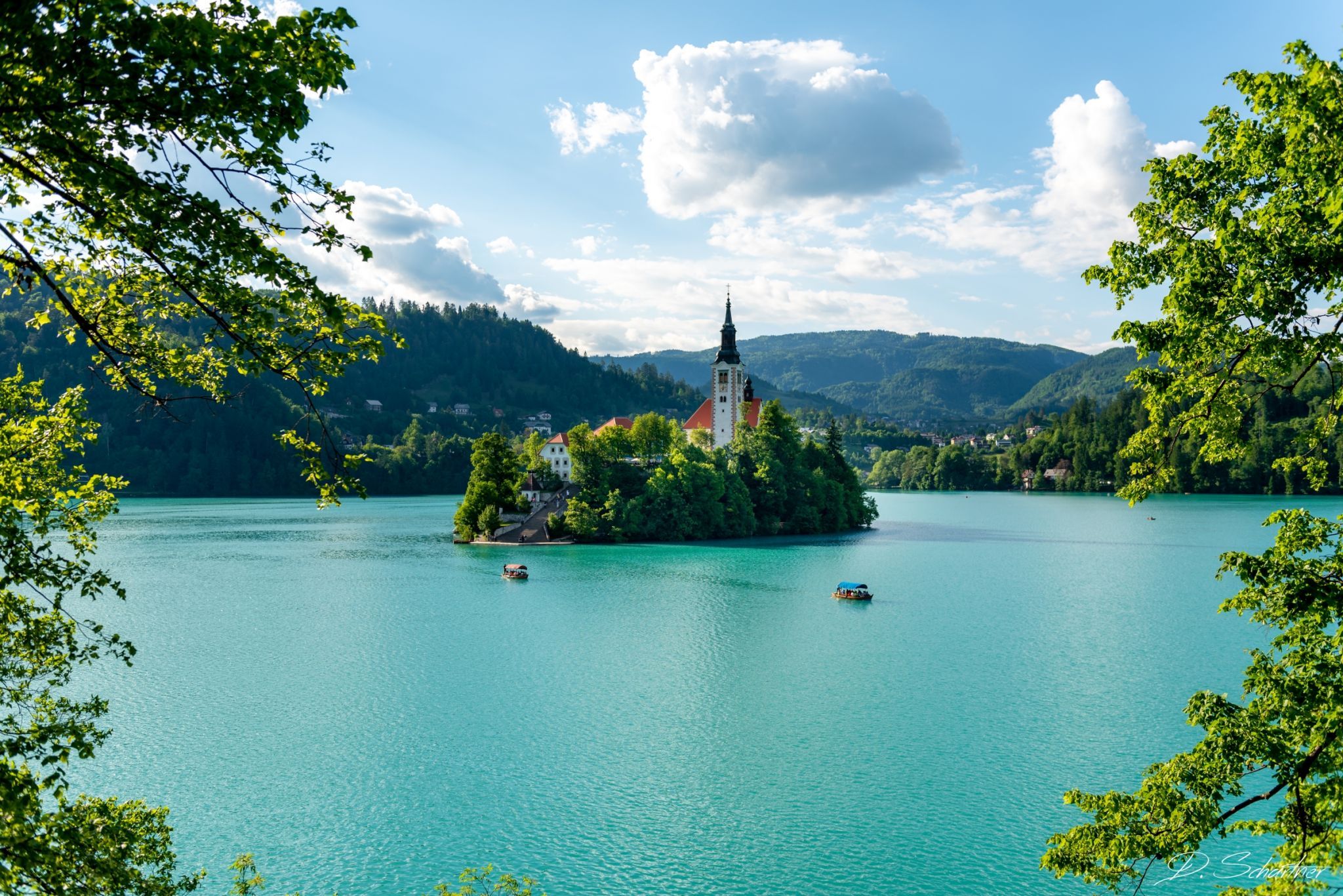 South Side Lake Bled, Slovenia